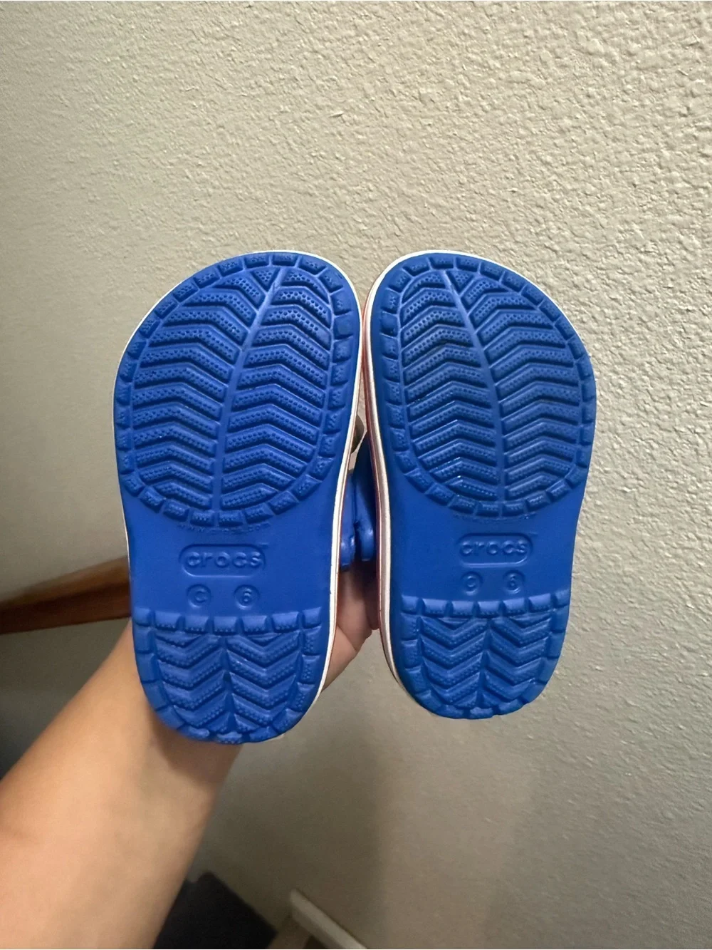 CROCS Kids' Classic Clog in Bright Blue